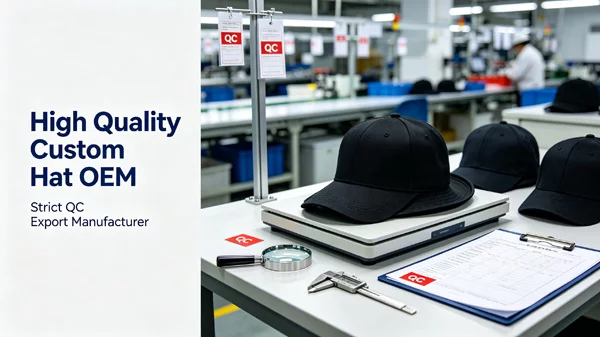Custom Embroidered Logo Hats Manufacturer | Premium OEM Headwear for Brands